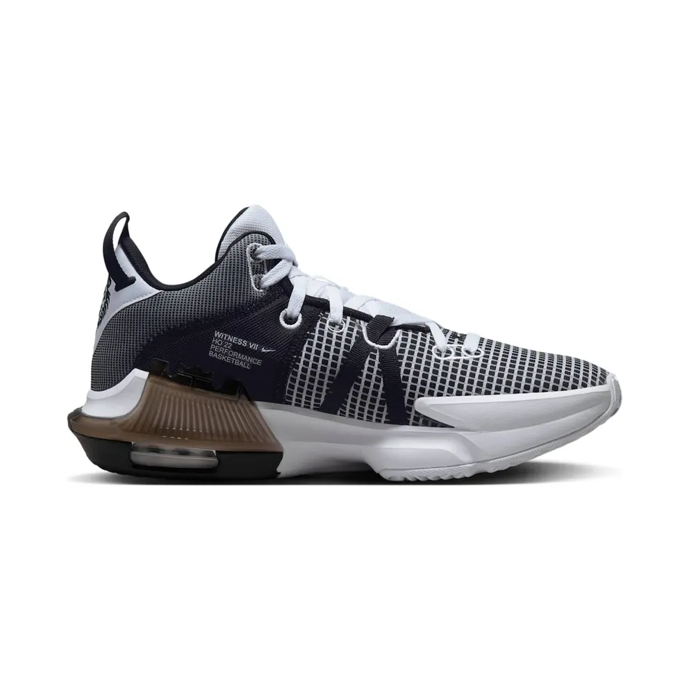 Nike LeBron Witness VII “Metallic Silver” (DM1123-100)