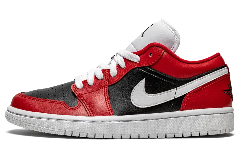 Air Jordan 1 Low Chicago Flip (2021) – “Gym Red / White / Black” (DC0774-603)