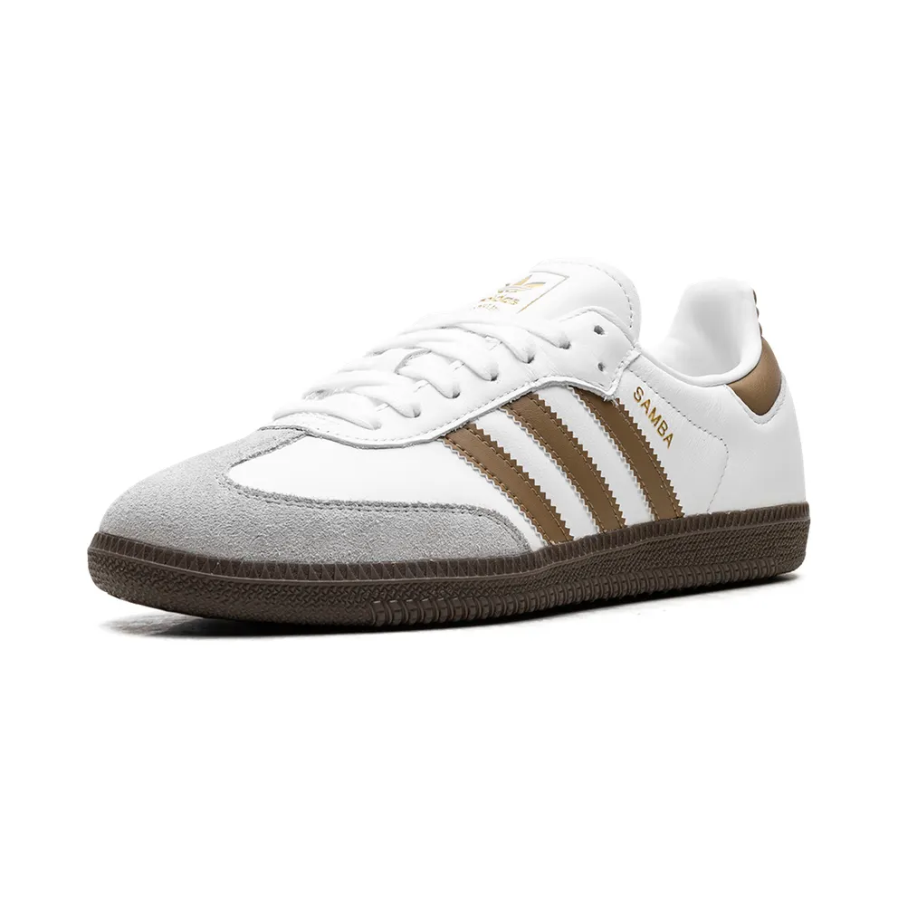 Adidas Samba OG “Cloud White / Brown Desert” (JH8796)