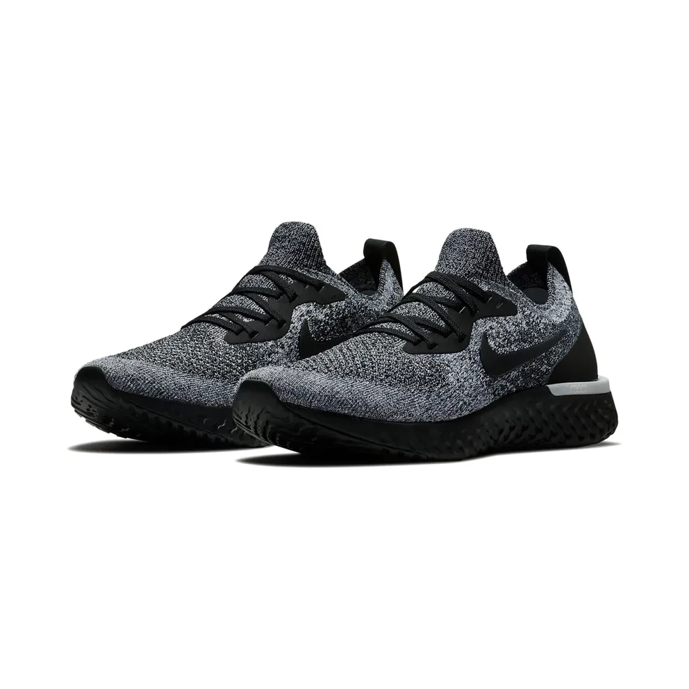 Nike Epic React Flyknit Cookies & Cream (W) Black/Black-White (AQ0070-011)