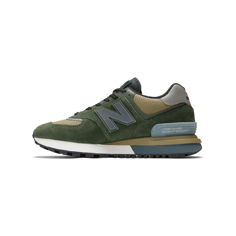 New Balance 574 Legacy “Stone Island – Dark Green” (U574LGIL)