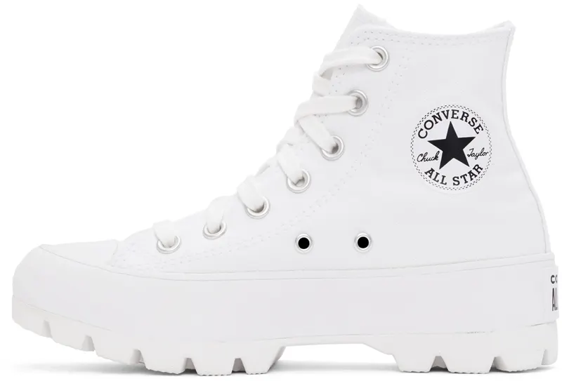Converse Chuck Taylor All Star High Lugged ‘White’ White/Black/White (565902C)