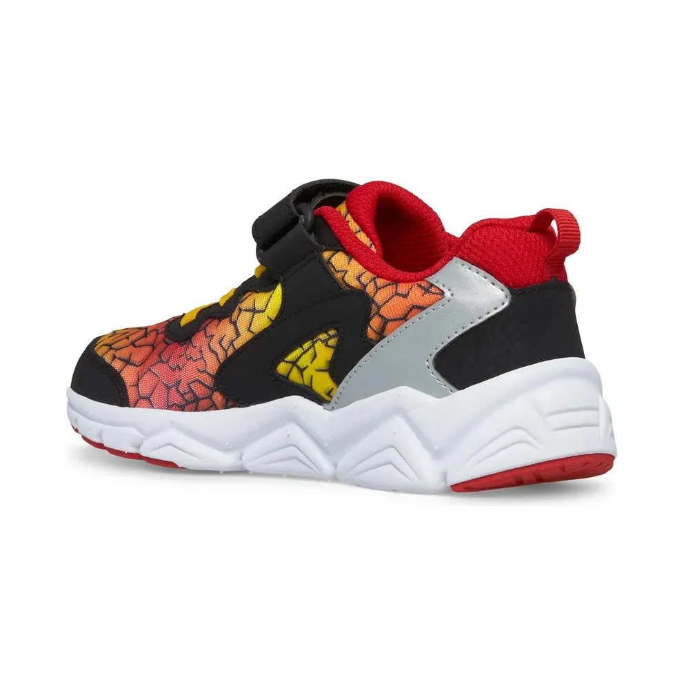 Saucony Flash A/C 3.0 PS “Black / Red / Yellow” (SK267804)