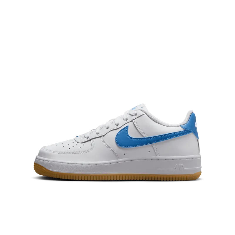 Nike Air Force 1 Low White Gum Light Brown Blue Beyond (FV5948-115)