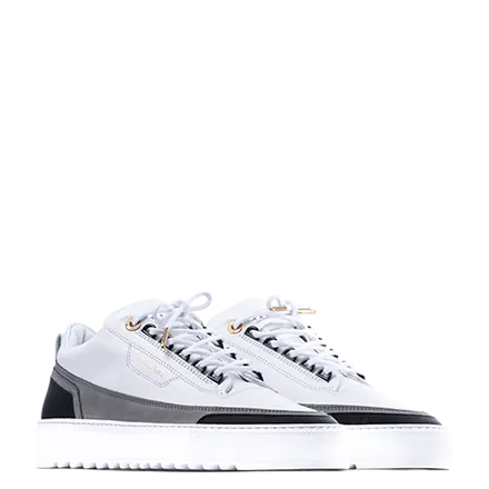 Mason Garments Firenze Leather / Nubuck White (NOS-3A)