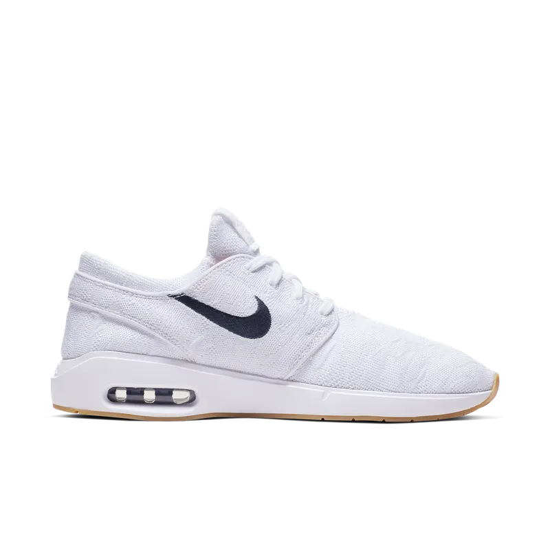 Nike SB Air Max Janoski 2 White/Celestial Gold White/Celestial Gold-Gum Light Brown-Obsidian (AQ7477-102)