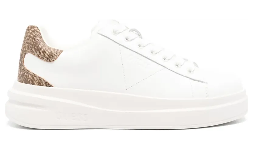 GUESS USA Sneakers van Leermix Model ‘ELBINA’ (FLJELBFAL12)