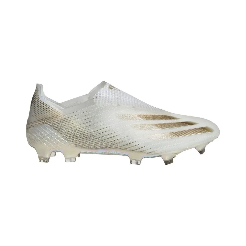 adidas X Ghosted+ FG White Metallic Gold Melange (EG8249)