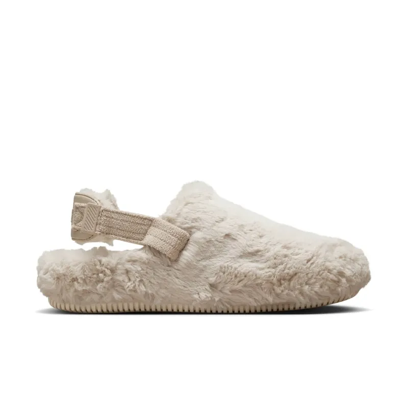 Nike Calm Mule SE “Sanddrift Fur” (FZ3118-100)