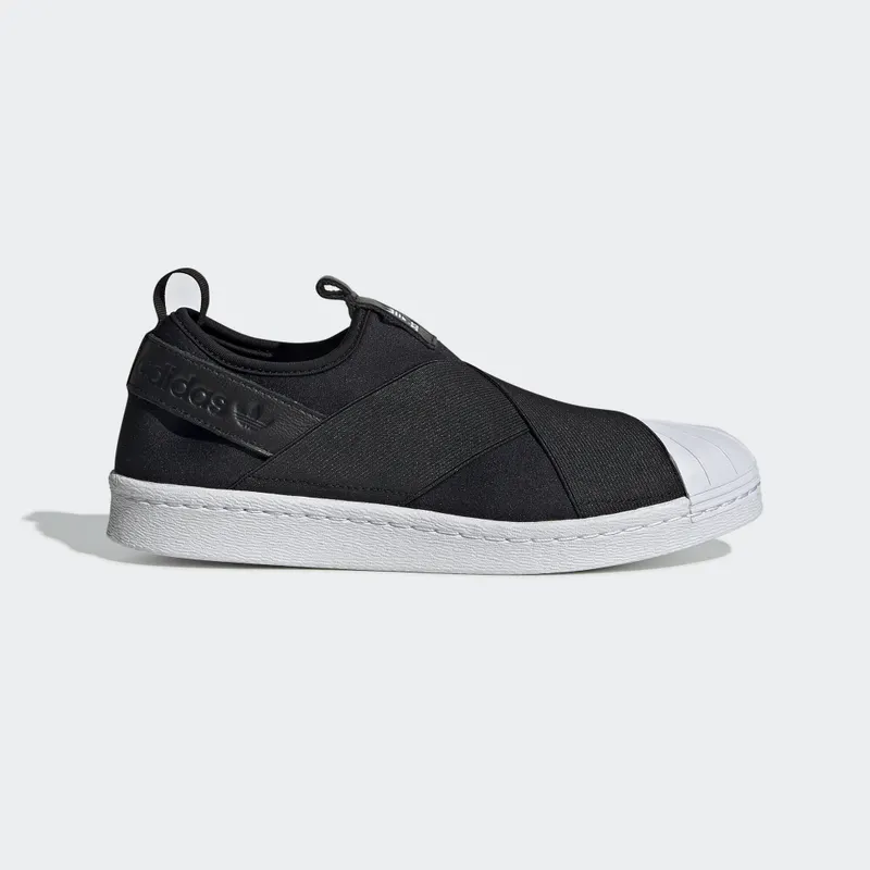 adidas Superstar Slip-On Core Black Cloud White (W) Core Black/Core Black/Cloud White (S81337)