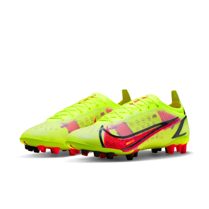 Nike Mercurial Vapor 14 Elite AG Volt Black Bright Crimson (CZ8717-760)