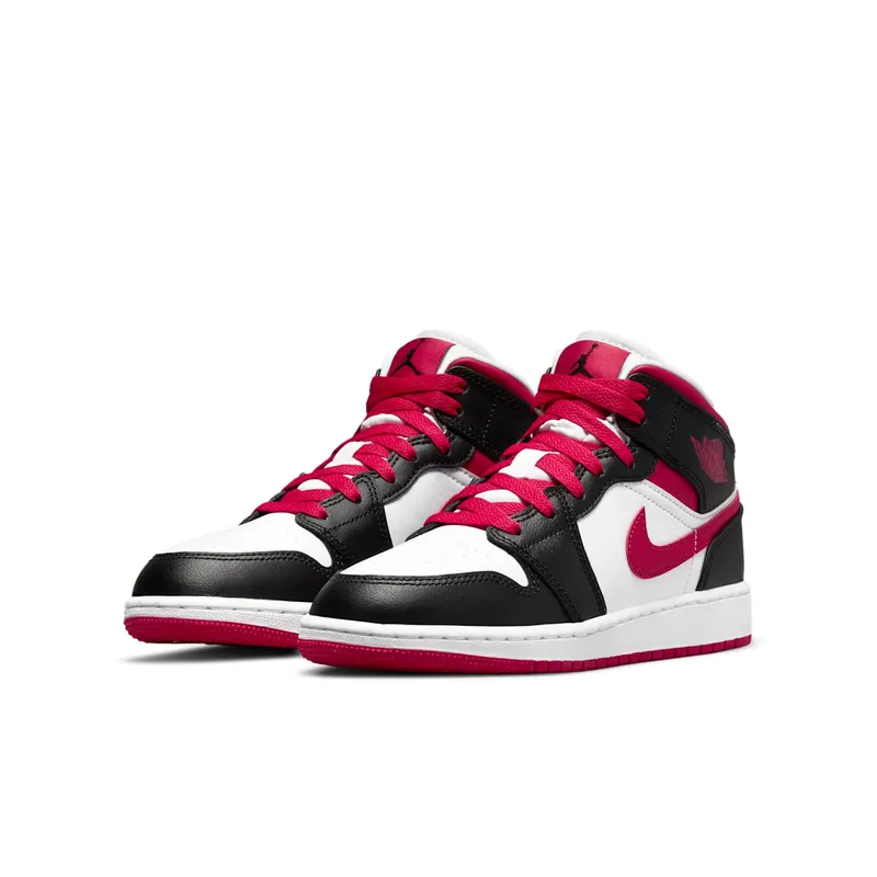 Air Jordan 1 Mid Very Berry (GS) (554725-016)