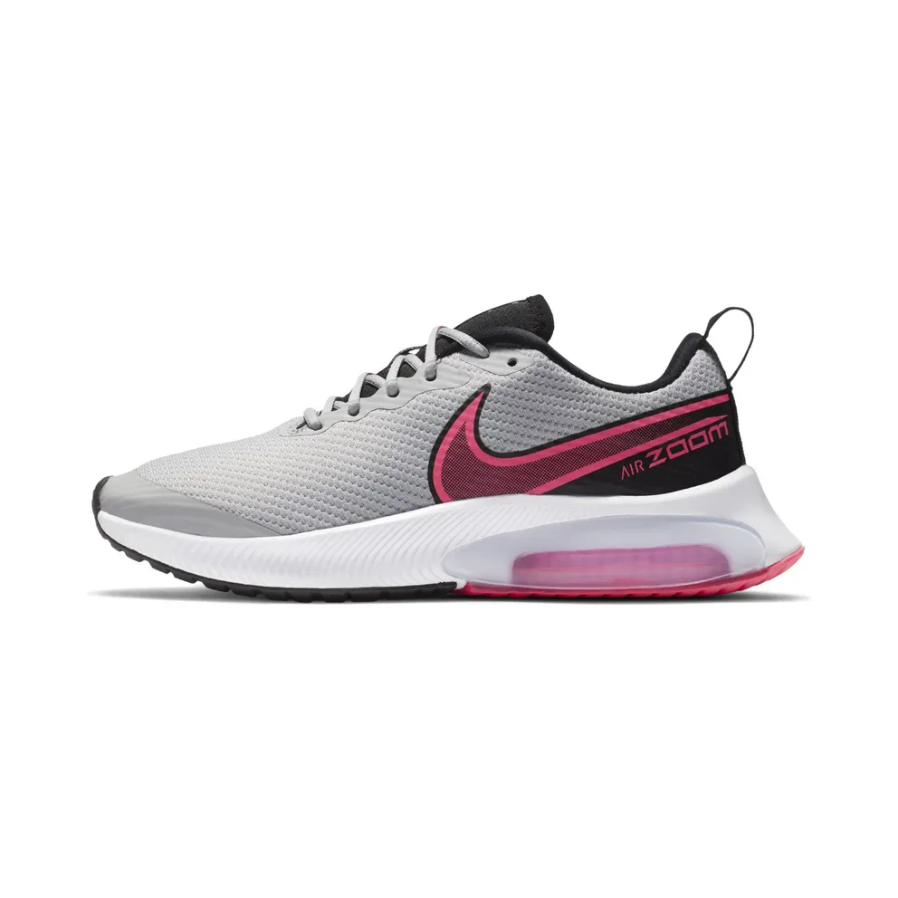 Nike Air Zoom Arcadia GS ‘Grey Hyper Pink’ Light Smoke Grey/Black/White/Hyper Pink (CK0715-002)