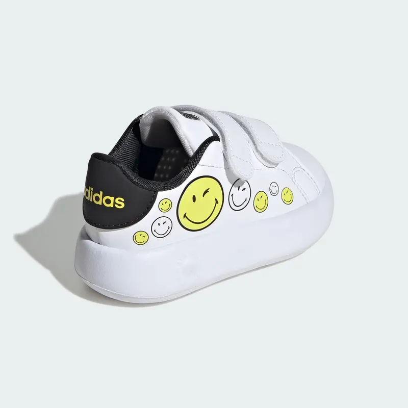 Adidas adidas Smiley Advantage Kids’ Shoes Cloud White / Bright Yellow / Core Black (IH6257)