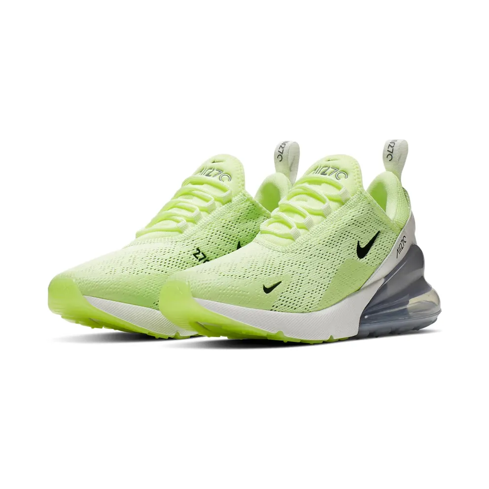 Nike Air Max 270 Barely Volt (W) Barely Volt/Summit White/Metallic Silver (CI9909-700)
