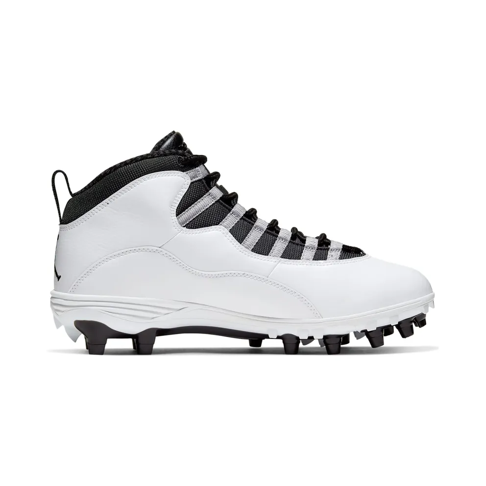 Jordan 10 TD Mid Steel Grey White/Light Steel Grey-Black (CQ2073-100)