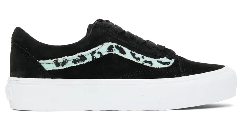 Vans Black & Green UA Old Skool VLT Sneakers (VN0A4BVFA5Q)