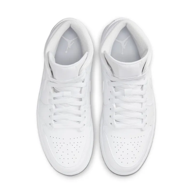Air Jordan 1 Mid White (554724-136)