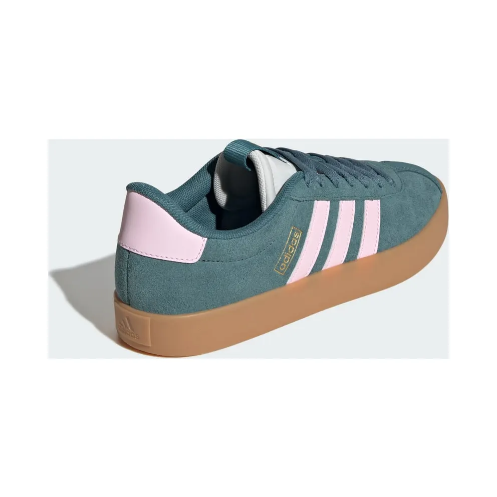 Adidas VL Court 3.0 Preloved Teal / Clear Pink / Gold Metallic (JR0955)