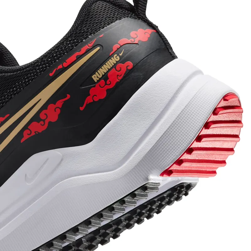 Nike Cosmic Runner Black Red Metallic Gold (IQ1264-001)
