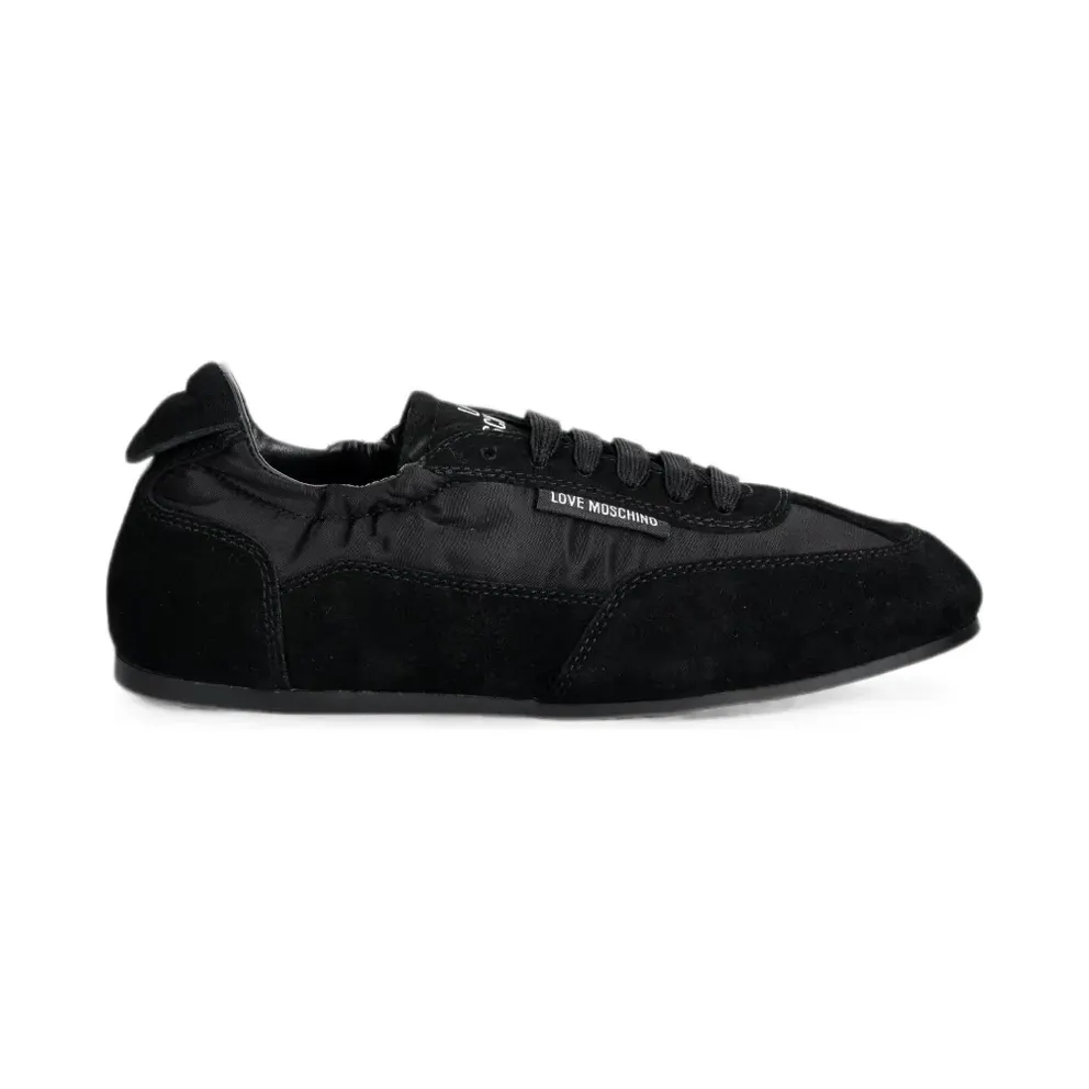 Love Moschino with suède vlakken and logo-label – Black (JA10411G0OIND)