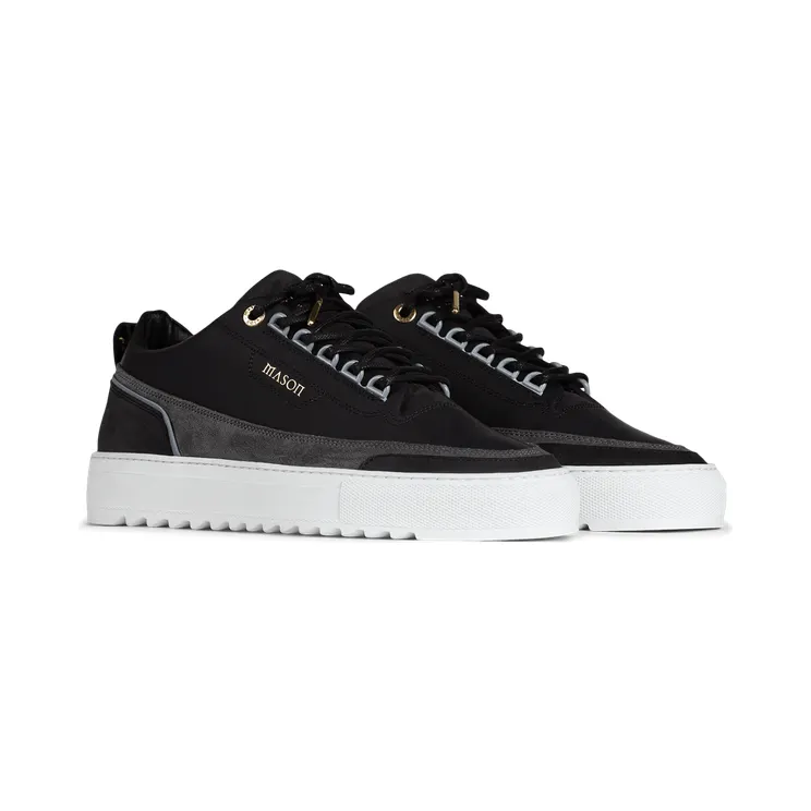 Mason Garments Firenze Gomma/Suede/Nubuck/Reflective Black/Asfalto/Cement (FW20-14D)