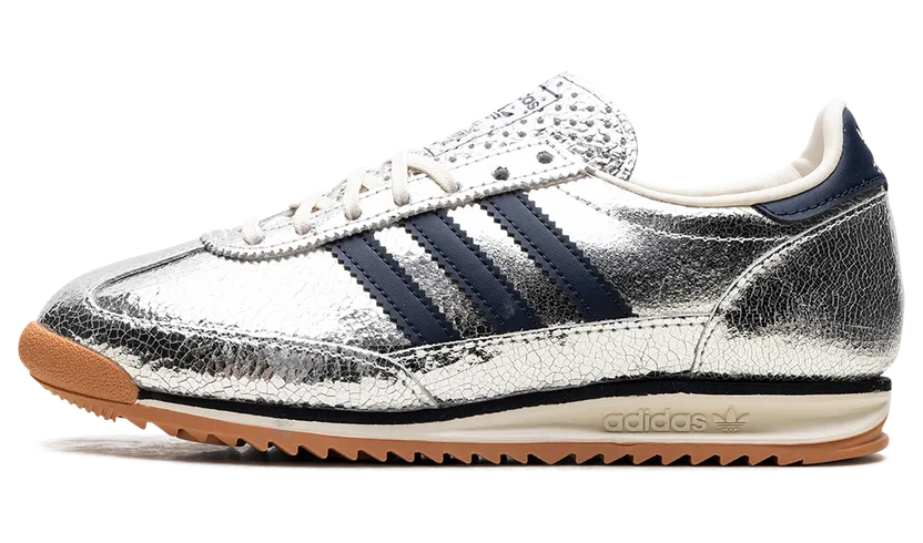 Adidas SL 72 OG Silver Metallic / Collegiate Navy / Off White (JH8654)