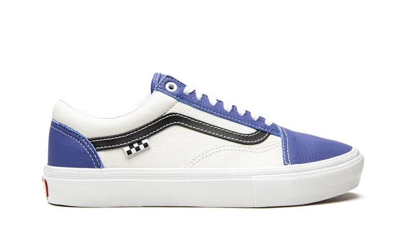 Vans Skate Old Skool “Sport Leather – Blue / White” (VN0A5FCB86M)