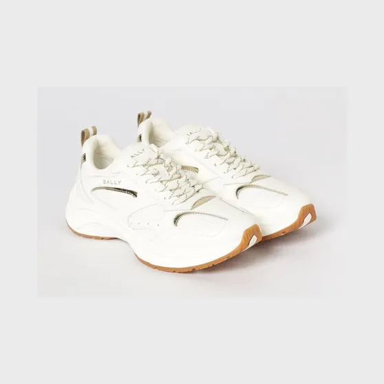 Bally Leather and Polyester Sneakers Natural (WK00DPTEO33I1F1)
