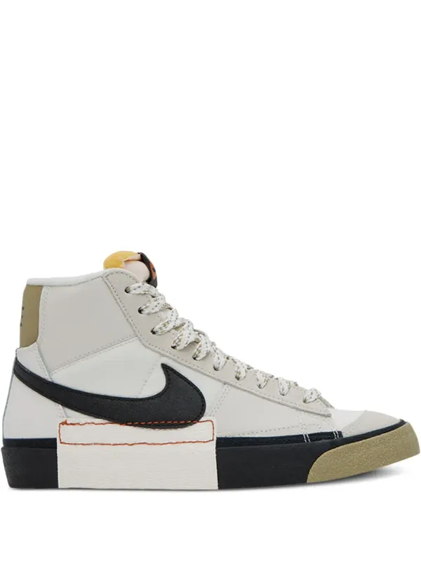 Nike Blazer Mid Pro Club Sail/Black/Olive Sneakers – Weiß (FB8891)