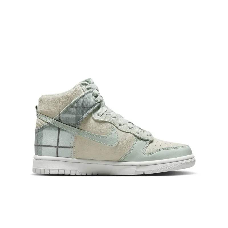 Nike Dunk High GS “Plaid – Summit White” (DV1724-100)