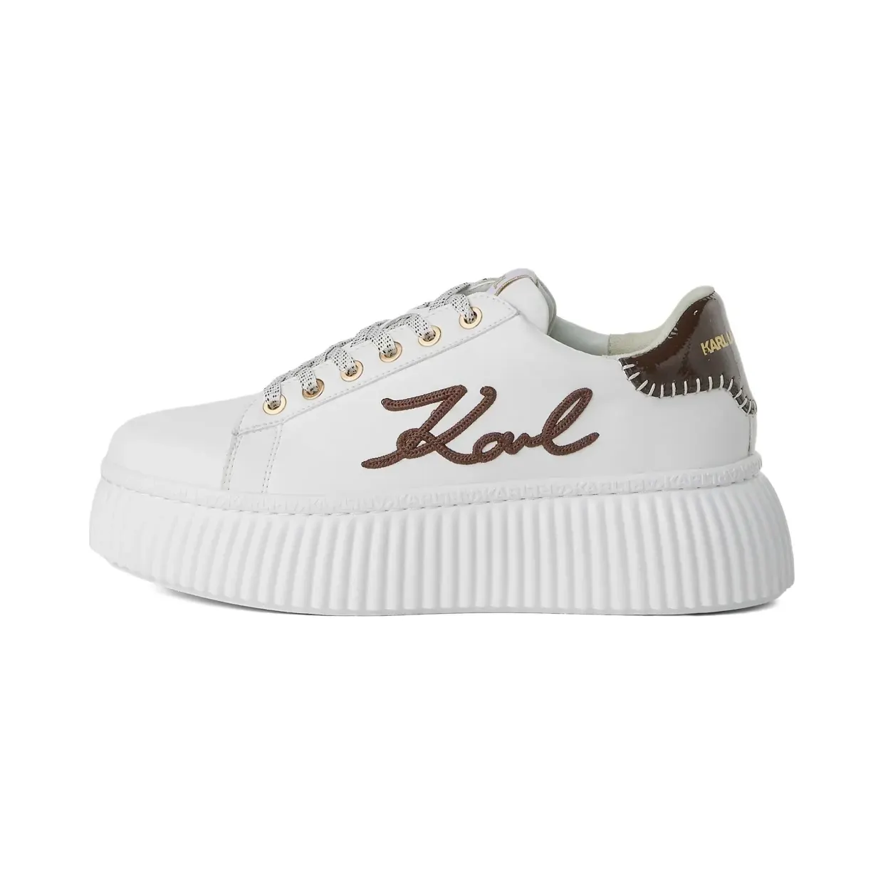 Karl Lagerfeld mit dicker Sohle “White” (KL42372C100)