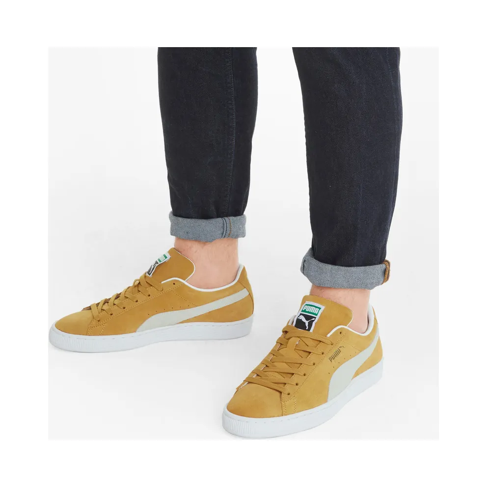 Men’s PUMA Suede Classic Xx Honey Mustard/White (374915-05)