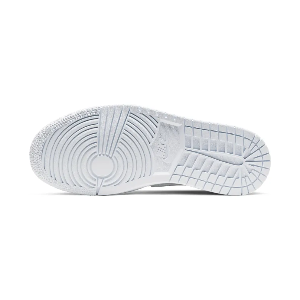Jordan 1 Mid White Snakeskin (W) White/White-White (BQ6472-110)
