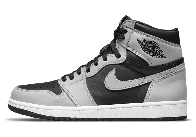 Jordan 1 Retro High Black White Light Smoke Grey (555088-035)