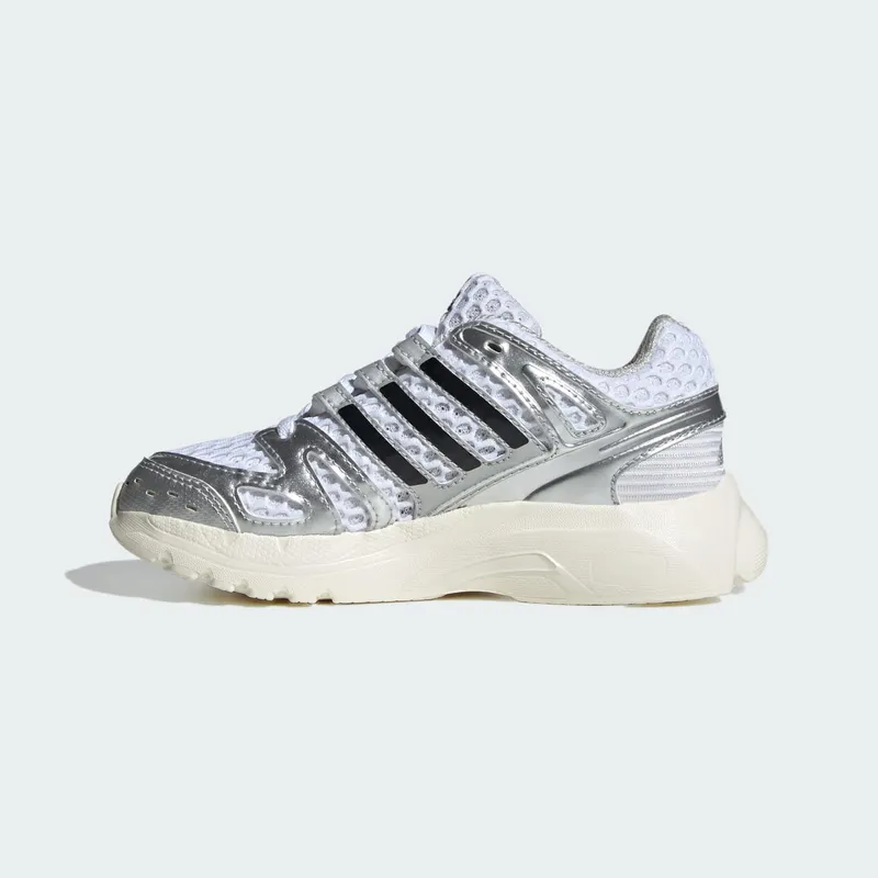 Adidas ADISTAR CONTROL 5 ELASTIC LACE Shoes Cloud White / Silver Metallic / Grey One (KK4248)