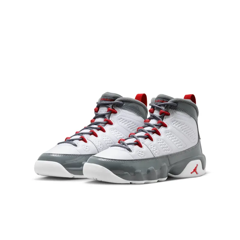 Air Jordan 9 GS “Fire Red” (302359-162)