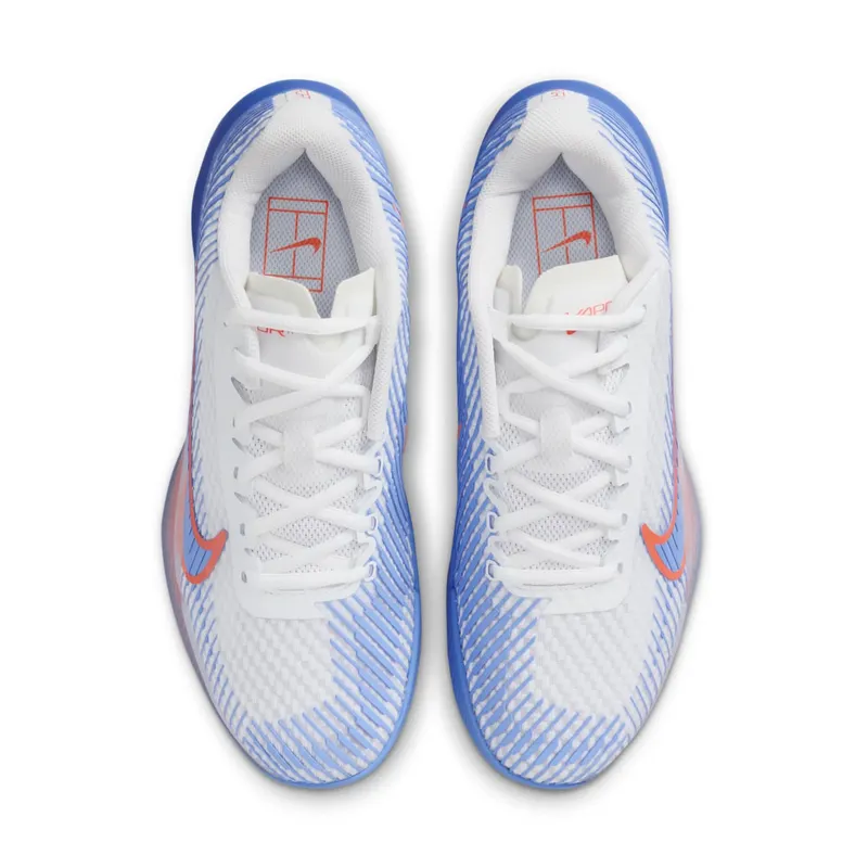 Nike Court Air Zoom Vapor 11 HC White Light Wild Mango Royal Pulse (DR6965-106)
