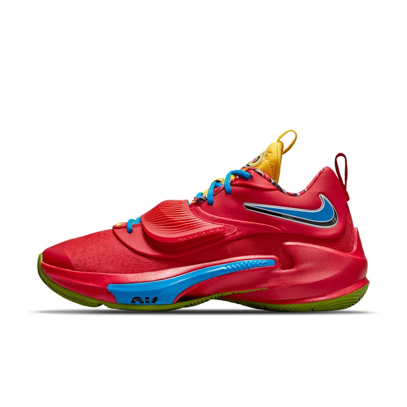 Nike Zoom Freak 3 “Action Red / White / Green Bean / Black” (DC9364-600)