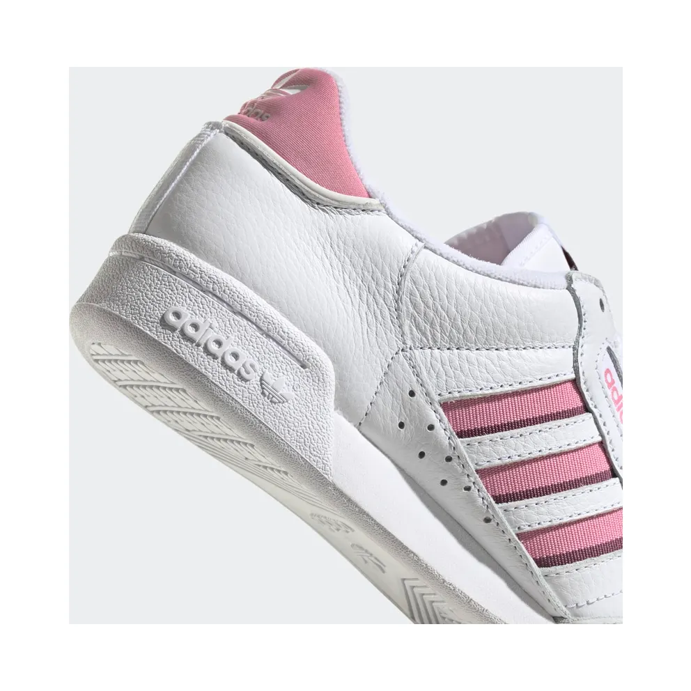 adidas Continental 80 Stripes Cloud White / Rose Tone / Victory Crimson (H04021)