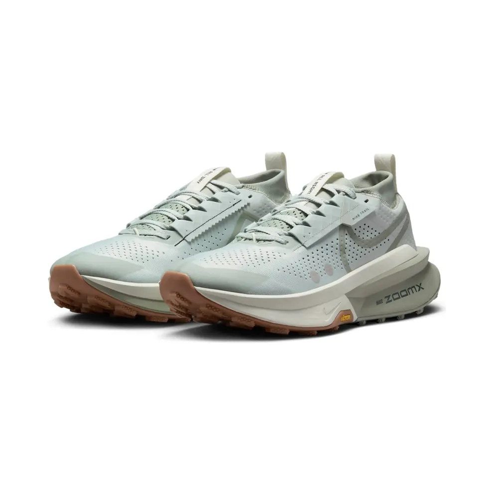 Nike ZoomX Zegama 2 Light Silver Sea Glass Vintage Green Jade Horizon (FD5190-004)