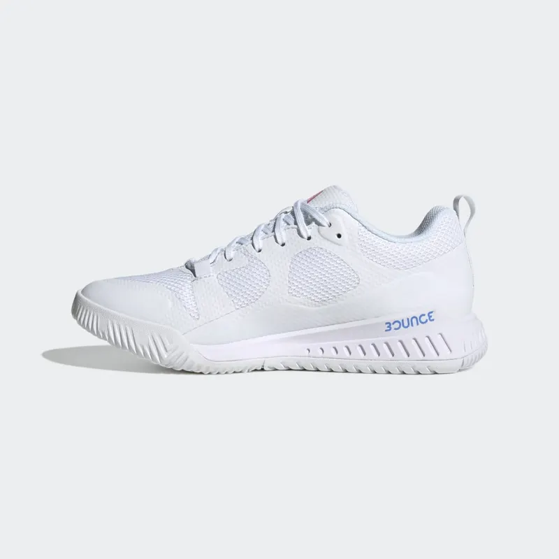 adidas Court Team Bounce 2.0 Cloud White / Blue Fusion / Lucid Fuchsia (HR1234)
