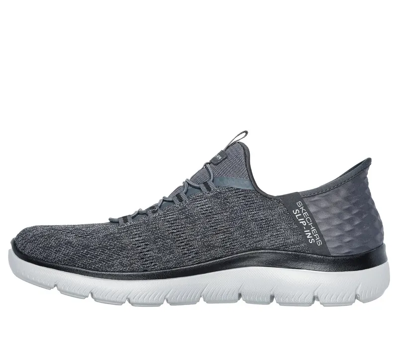 Skechers Slip-ins: Summits – Key Pace Sneaker Houtskool/Black