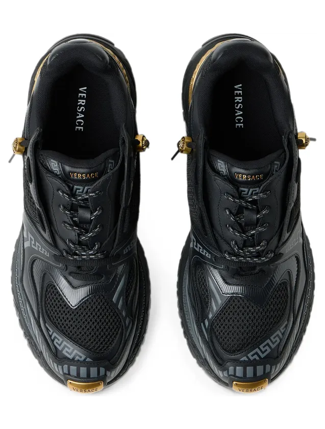 Versace Icaro Leather “Black” (1A19106 1026188 6BL5J) (2)