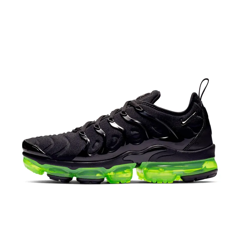 Nike Air VaporMax Plus Black Volt Sole Black/Reflect Silver-Volt (924453-015)