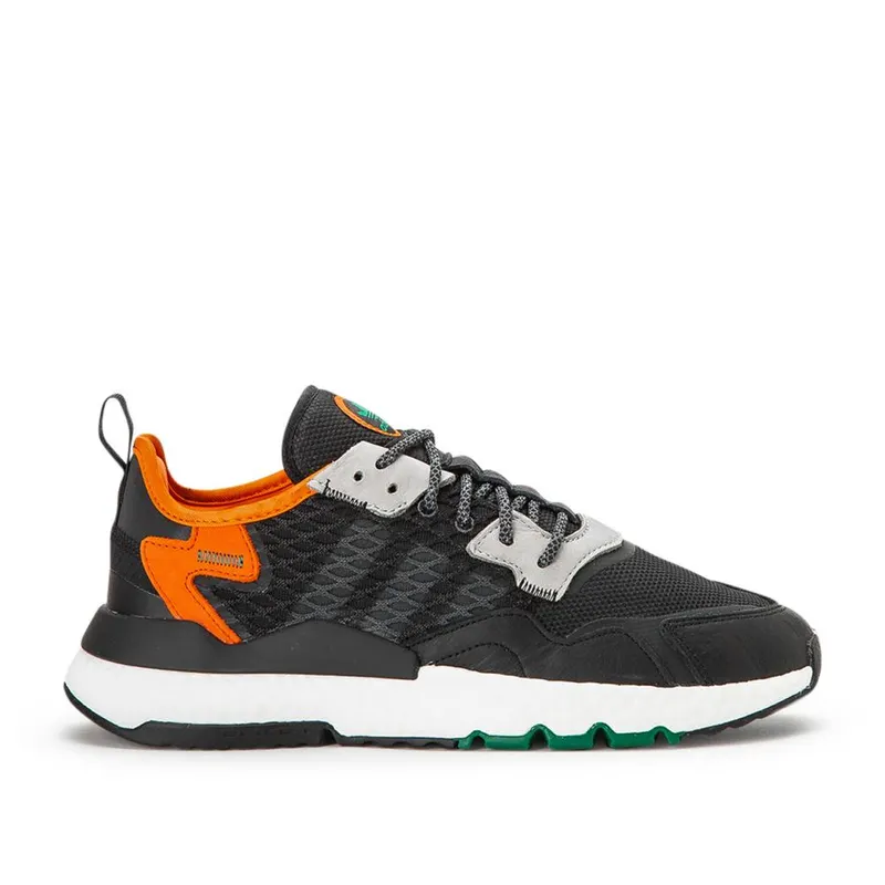 adidas Nite Jogger Cordura Black Orange Core Black/Grey Six/Orange (EE5549)