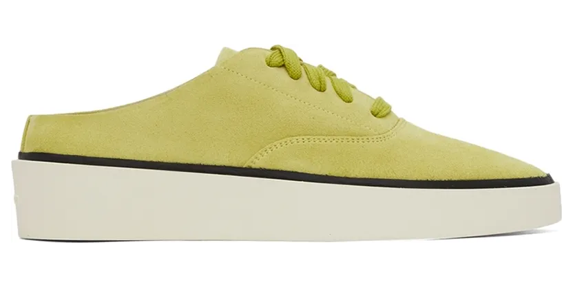 Fear of God Green Suede 101 Backless Sneakers (FG80-003SUE)