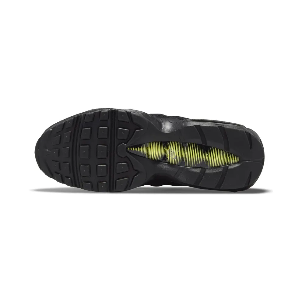 Nike Air Max 95 “Black / Metallic Cool Grey / Yellow Strike” (DO6704-001)
