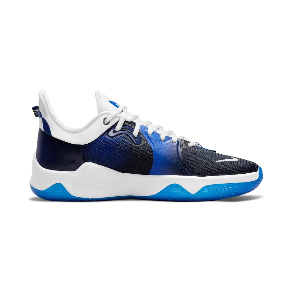 Nike PG 5 ‘PlayStation’ Flip (2021) – “Racer Blue / Laser Blue / Deep Royal Blue / White / Multi-color” (CW3144-400)