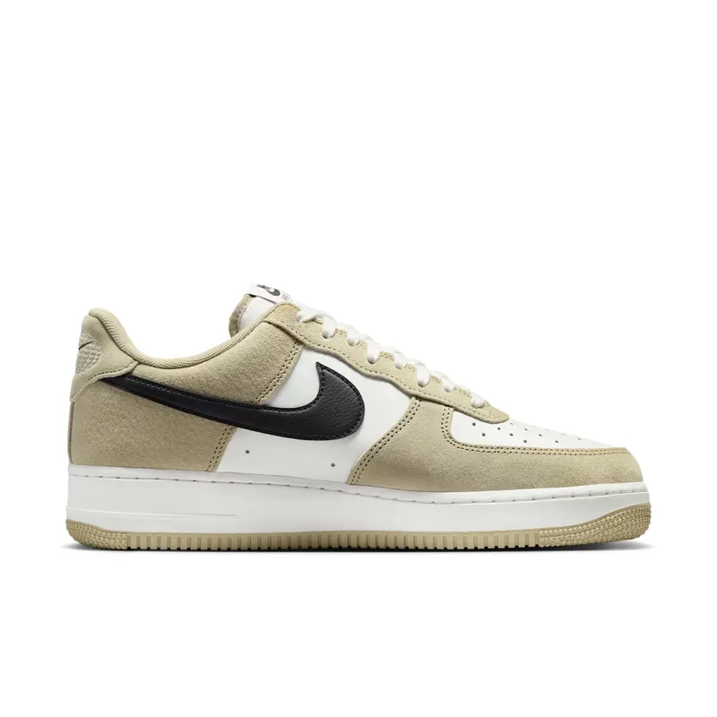 Nike Air Force 1 Low ’07 LV8 “White Desert Khaki Black” (IU7546-121)